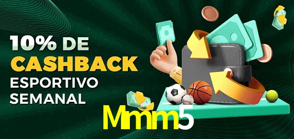 10% de bônus de cashback na Mmm5