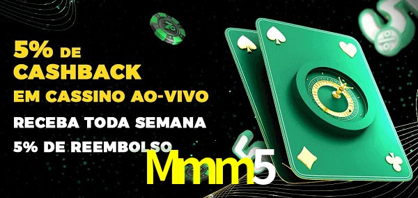 Promoções do cassino ao Vivo Mmm5